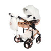 Коляска 2 в 1 Junama Hand Craft 09 White-Copper (J-HC-09)