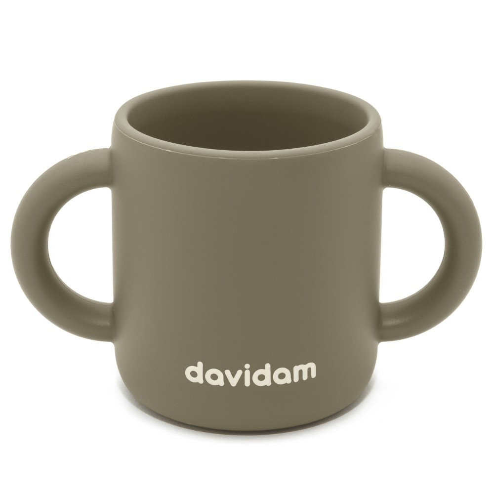 Силиконовая чашка Davidam Sand Green