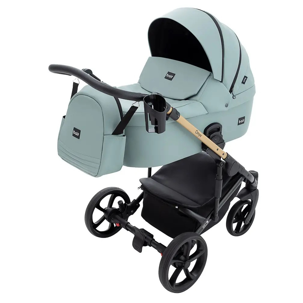 Коляска 2 в 1 Bair Onyx Eco, нефрит (OE-145)