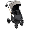 Коляска 2 в 1 Bair Onyx Eco, капучино (OE-04)