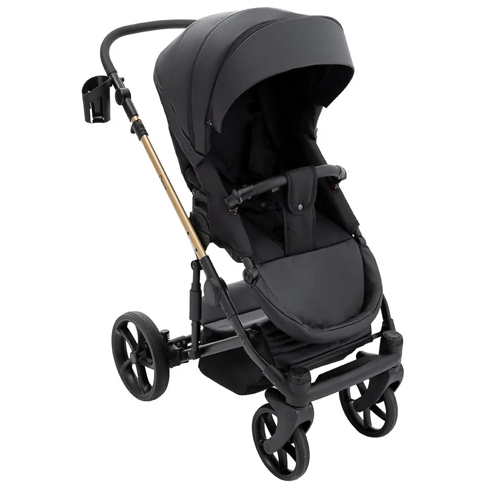 Коляска 2 в 1 Bair Onyx Eco, чорний (OE-01)
