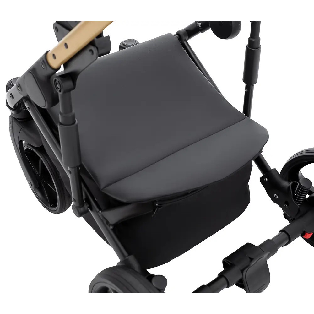 Коляска 2 в 1 Bair Onyx Eco, чорний (OE-01)
