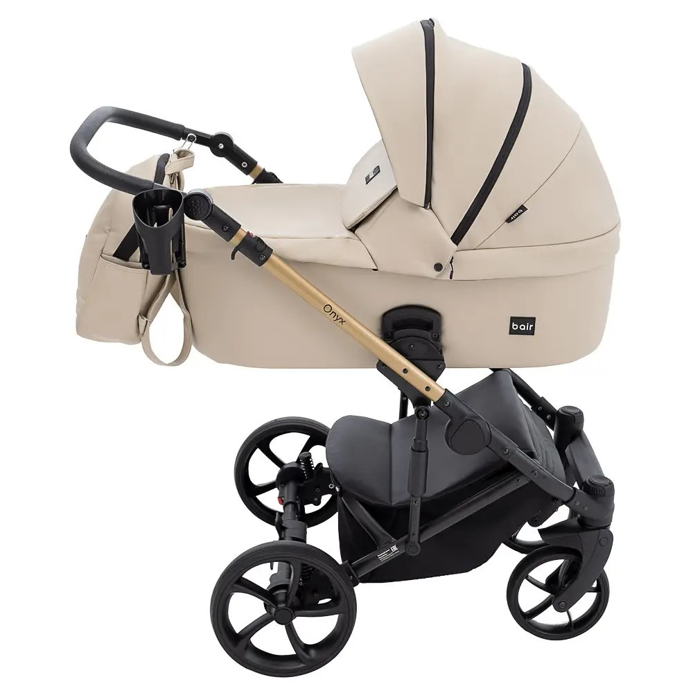 Коляска 2 в 1 Bair Onyx Eco, бежевий (OE-41) Коляска 2 в 1 Bair Onyx Eco, бежевий (OE-41)