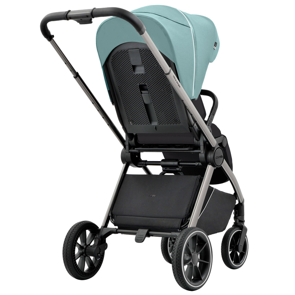 Carrello Ultra CRL-5525 - прогулочная коляска с реверсивным блоком (сиденье устанавливается лицом к маме), регулируется высота капюшона, компактно складывается • Avocado Green