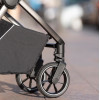 Carrello Ultra CRL-5525 - прогулянкова коляска з реверсивним блоком (сидіння встановлюється обличчям до мами), регулюється висота капюшону, компактно складається • Vanilla Beige