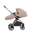 Carrello Ultra CRL-5525 - прогулянкова коляска з реверсивним блоком (сидіння встановлюється обличчям до мами), регулюється висота капюшону, компактно складається • Vanilla Beige