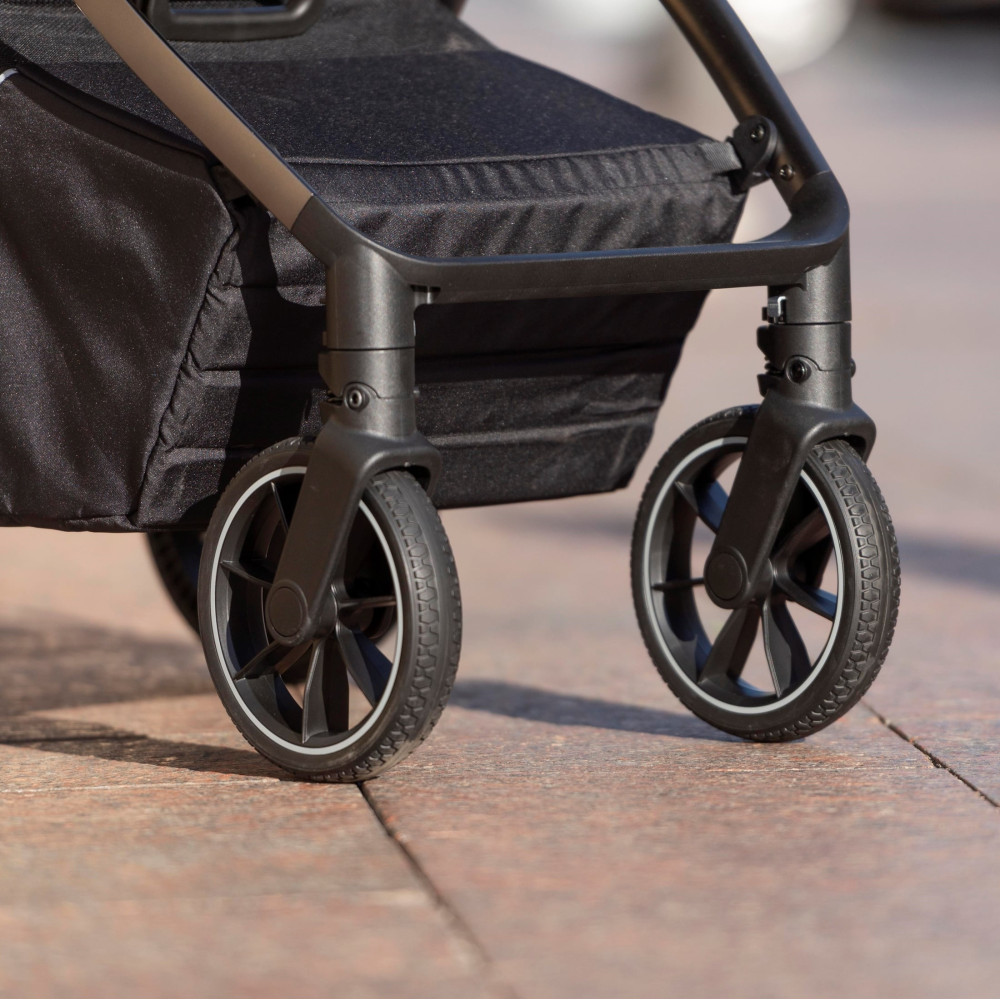 Carrello Ultra CRL-5525 - прогулочная коляска с реверсивным блоком (сиденье устанавливается лицом к маме), регулируется высота капюшона, компактно складывается • Horizon Blue