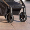 Carrello Ultra CRL-5525 - прогулочная коляска с реверсивным блоком (сиденье устанавливается лицом к маме), регулируется высота капюшона, компактно складывается • Horizon Blue