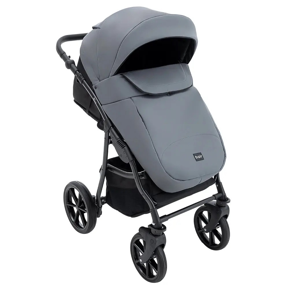 Коляска 2 в 1 Bair Rio Eco, графіт (RE-47) Коляска 2 в 1 Bair Rio Eco, графіт (RE-47)