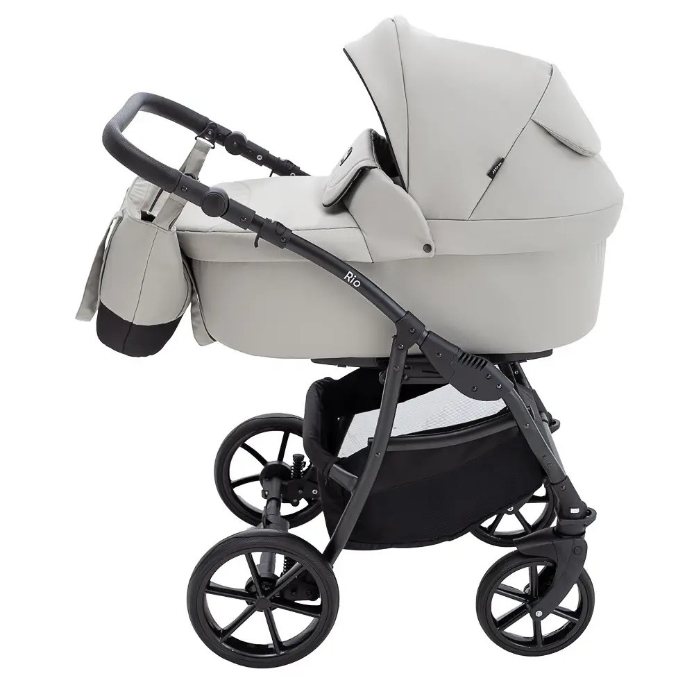 Коляска 2 в 1 Bair Rio Soft, латте (BR-04) Коляска 2 в 1 Bair Rio Soft, латте (BR-04)