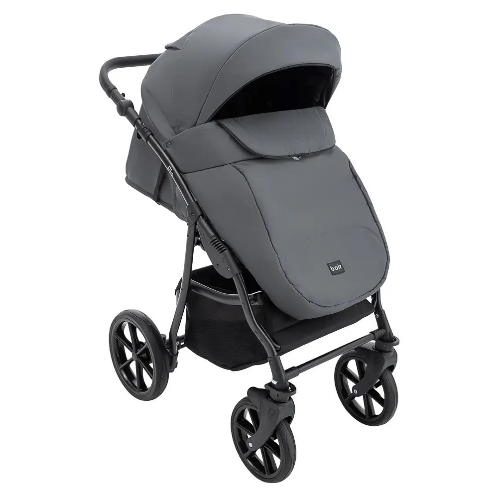 Коляска 2 в 1 Bair Rio Soft, графіт (BR-03) Коляска 2 в 1 Bair Rio Soft, графіт (BR-03)