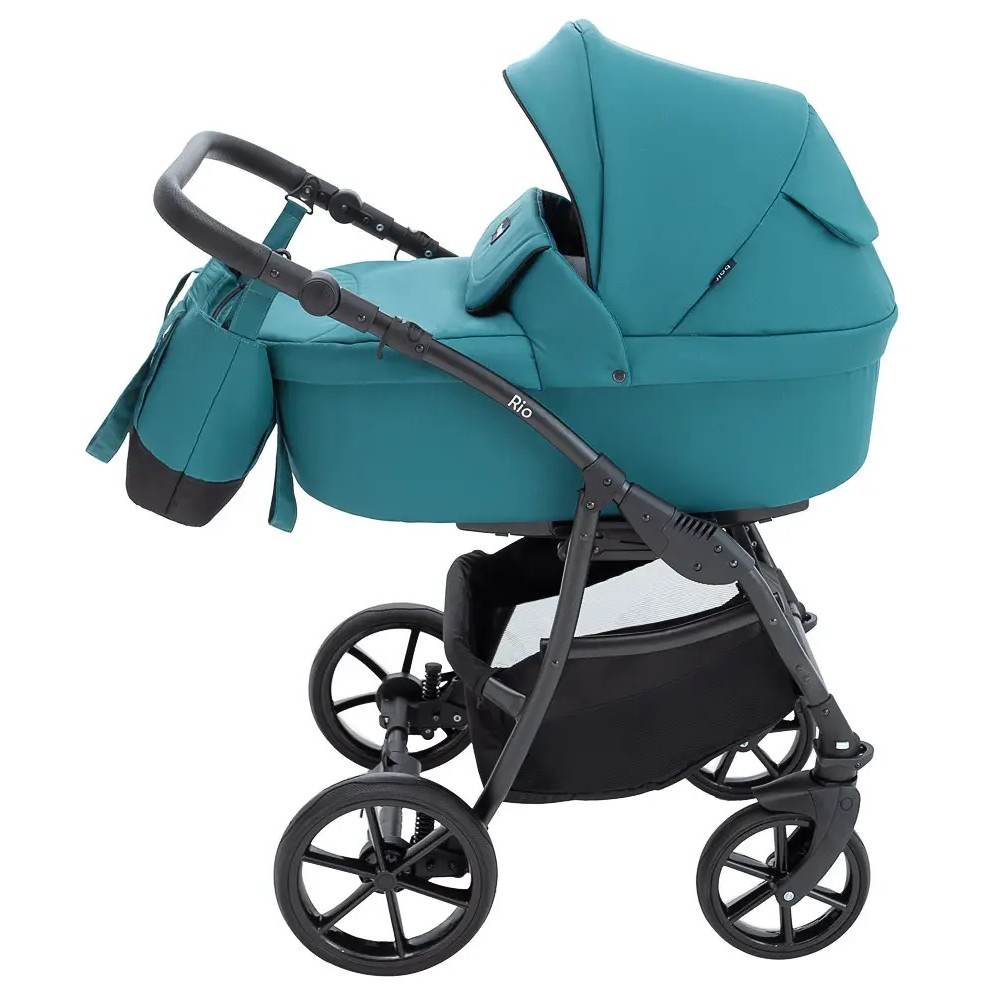 Коляска 2 в 1 Bair Rio Soft, зелений (BR-02) Коляска 2 в 1 Bair Rio Soft, зелений (BR-02)
