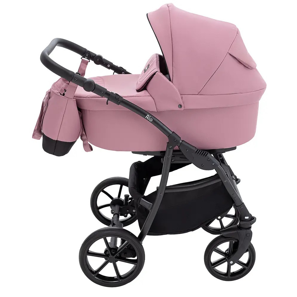 Коляска 2 в 1 Bair Rio Soft, розовый (BR-01) Коляска 2 в 1 Bair Rio Soft, розовый (BR-01)