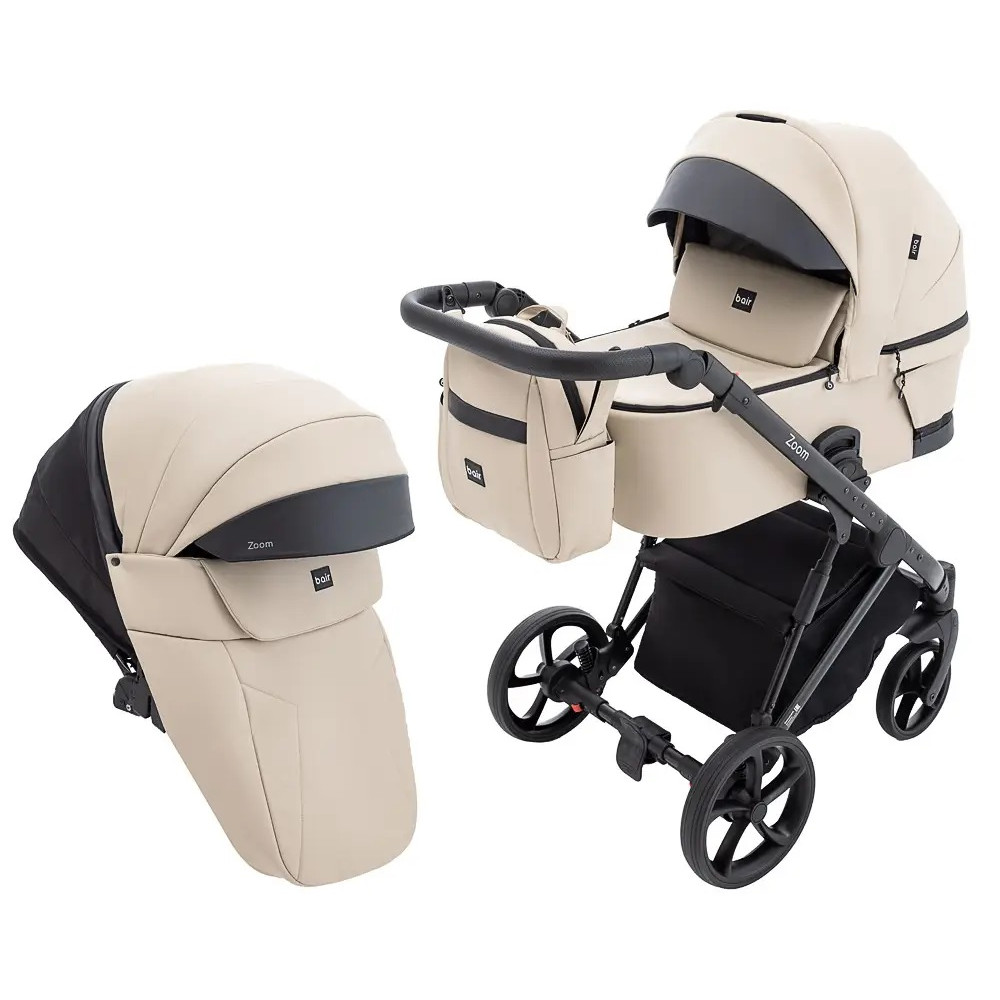 Коляска 2 в 1 Bair Zoom Eco, бежевый (ZE-41) Коляска 2 в 1 Bair Zoom Eco, бежевый (ZE-41)