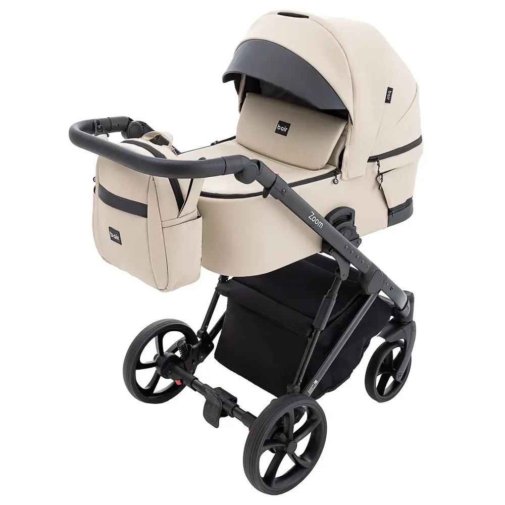 Коляска 2 в 1 Bair Zoom Eco, бежевый (ZE-41)