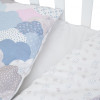 Сменная постель Twins Comfort line Тучки, 3 эл. беж/голубой (3054-C-04)