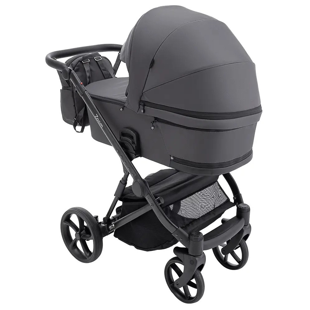 Коляска 2 в 1 Bair Zoom Soft, черный (BZ-747) Коляска 2 в 1 Bair Zoom Soft, черный (BZ-747)