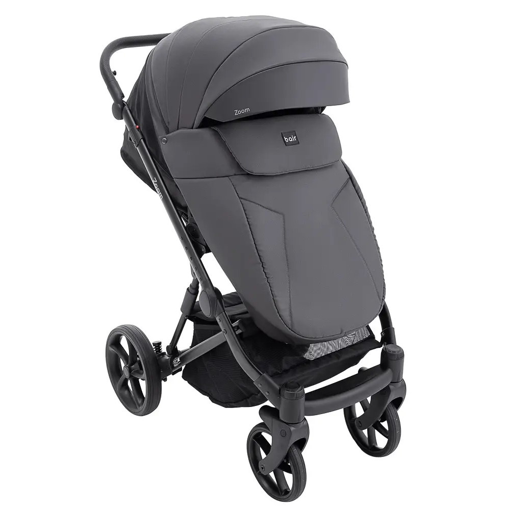 Коляска 2 в 1 Bair Zoom Soft, черный (BZ-747) Коляска 2 в 1 Bair Zoom Soft, черный (BZ-747)