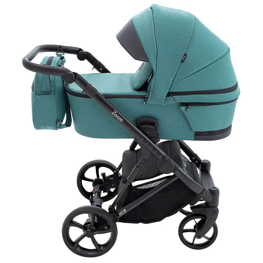Коляска 2 в 1 Bair Zoom Soft, зеленый (BZ-04) Коляска 2 в 1 Bair Zoom Soft, зеленый (BZ-04)