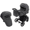 Коляска 2 в 1 Bair Zoom Soft, графит (BZ-01)