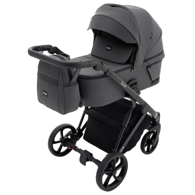 Коляска 2 в 1 Bair Zoom Soft, графіт (BZ-01)