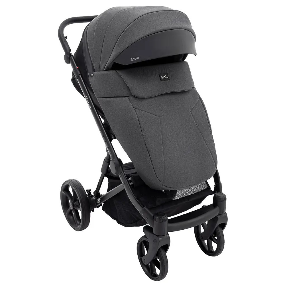 Коляска 2 в 1 Bair Zoom Soft, графит (BZ-01) Коляска 2 в 1 Bair Zoom Soft, графит (BZ-01)