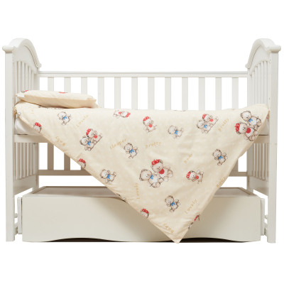 Сменная постель Twins Comfort line Мишка, 3 эл. бежевый (3054-C-053) Сменная постель Twins Comfort line Мишка, 3 эл. бежевый (3054-C-053)
