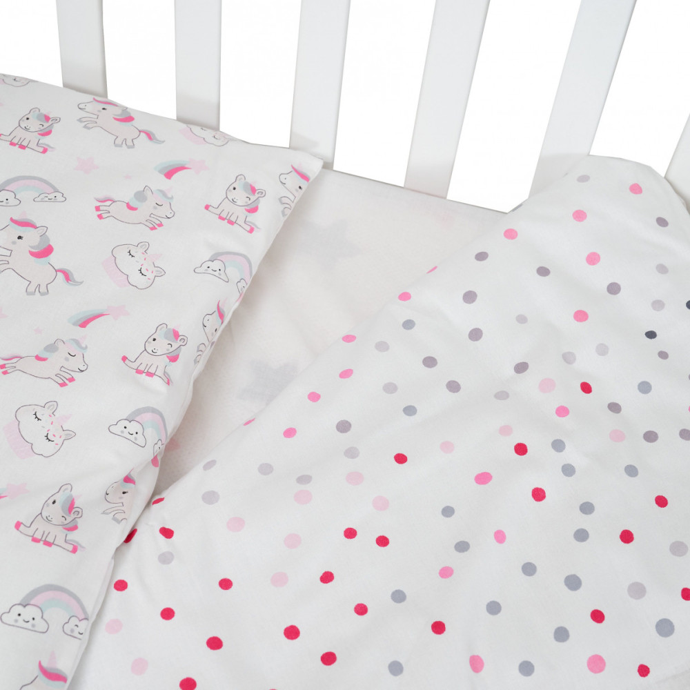 Сменная постель Twins Comfort line Единорог, 3 эл. розовый (3054-C-066) Сменная постель Twins Comfort line Единорог, 3 эл. розовый (3054-C-066)