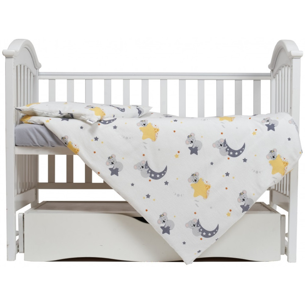 Сменная постель Twins Comfort Soft (фланель) Koala, 3 эл. серый (3010-TS-10K)