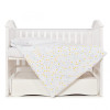 Постільний комплект Twins Eco Line Bunnies mint 3 ел. білий/мятний (3090-E-022)