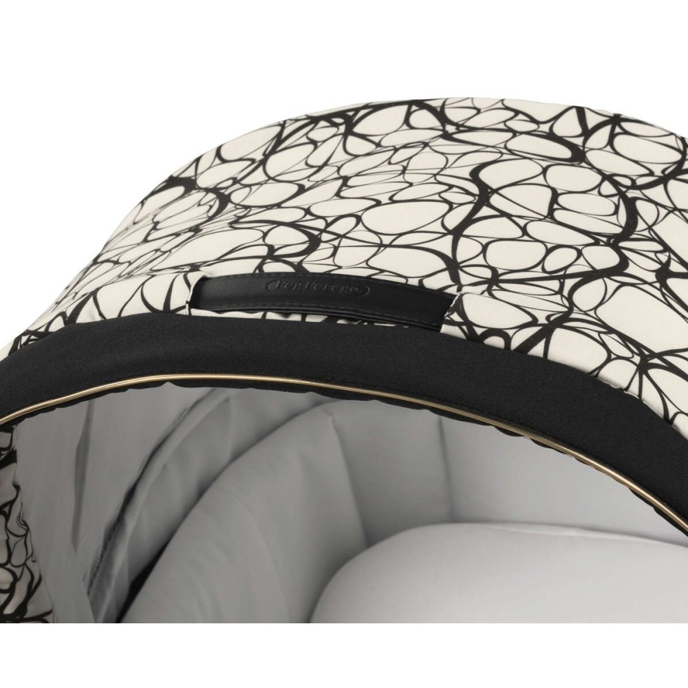 Peg Perego Culla Elite - люлька для дитячої коляски Peg Perego Book, люлька для використання в автомобілі • Grafic Gold (графічне золото)