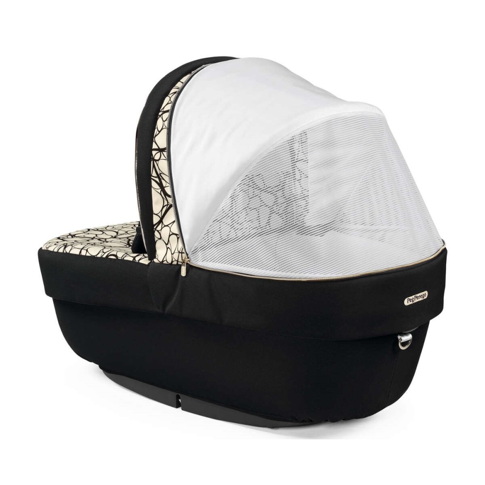 Peg Perego Culla Elite - люлька для дитячої коляски Peg Perego Book, люлька для використання в автомобілі • Grafic Gold (графічне золото)