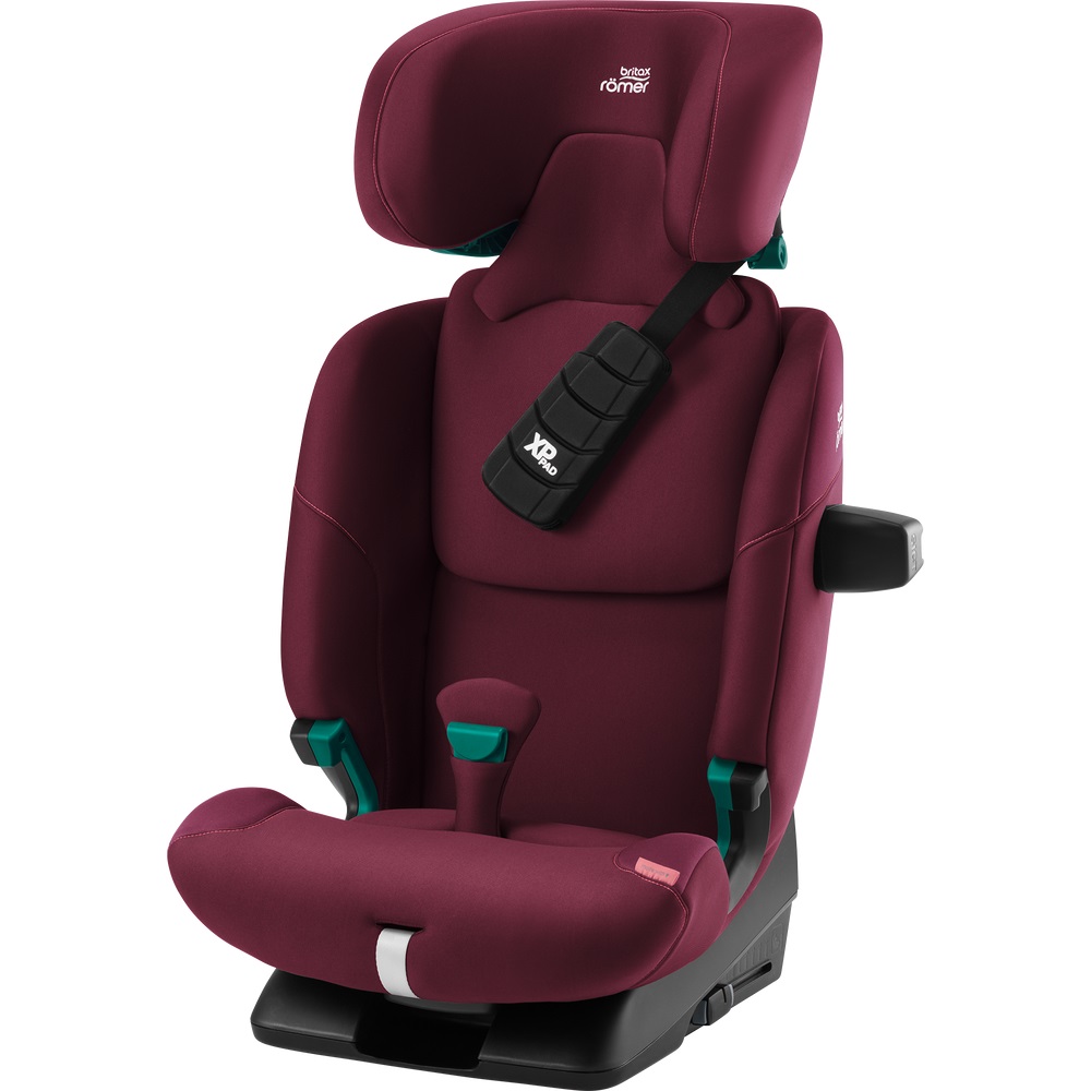 Britax Romer Advansafix Pro - автокресло для детей (от 15 месяцев до 12 лет / 76 - 150 см), крепление ISOFIX • Burgundy Red