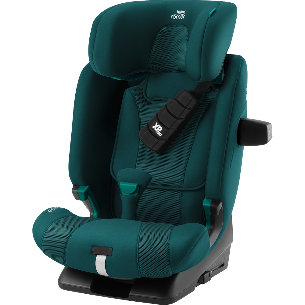 Britax Romer Advansafix Pro - автокрісло для дітей (від 15 місяців до 12 років / 76 - 150 см), кріплення ISOFIX • Atlantic Green