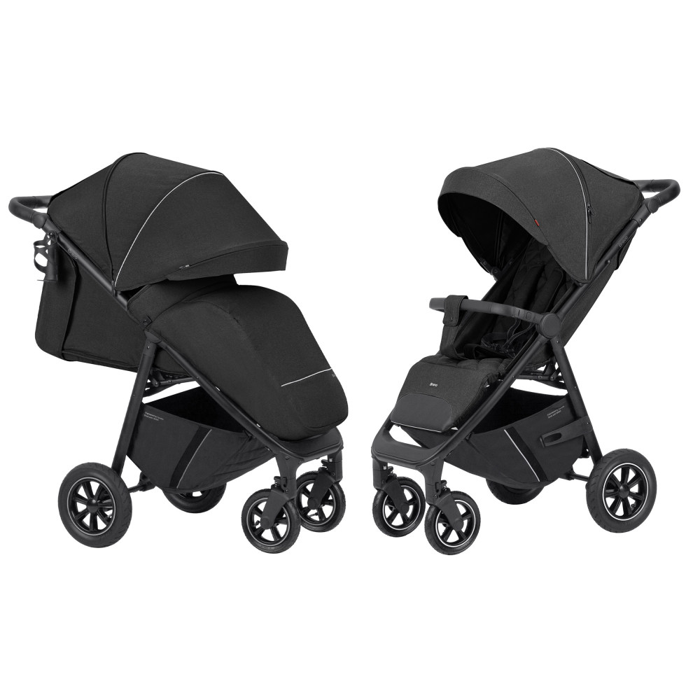 Прогулянкова коляска Carrello Bravo Air CRL-5512 Pure Black