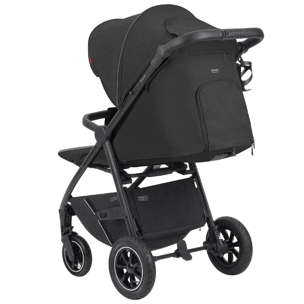 Прогулянкова коляска Carrello Bravo Air CRL-5512 Pure Black