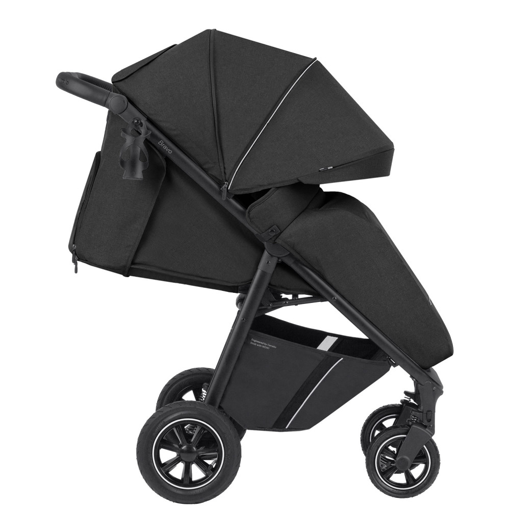 Прогулянкова коляска Carrello Bravo Air CRL-5512 Pure Black