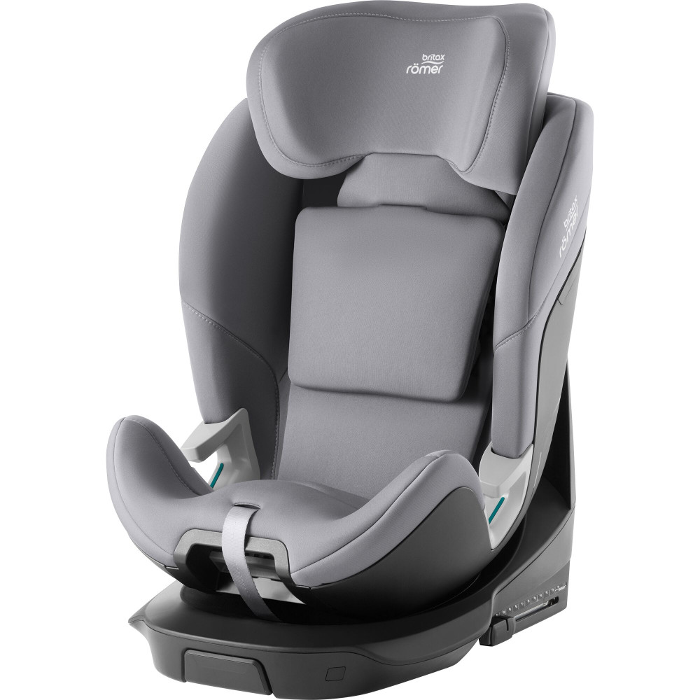Britax Romer Swivel - поворотное детское автокресло (от 0 до 7 лет / 40 - 125 см), крепление ISOFIX • Frost Grey