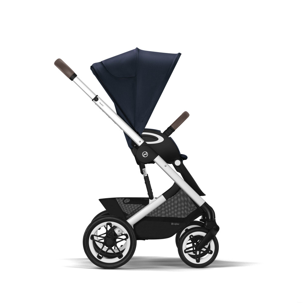Прогулянкова коляска Cybex Talos S Lux 2023 Ocean Blue (Silver Frame)