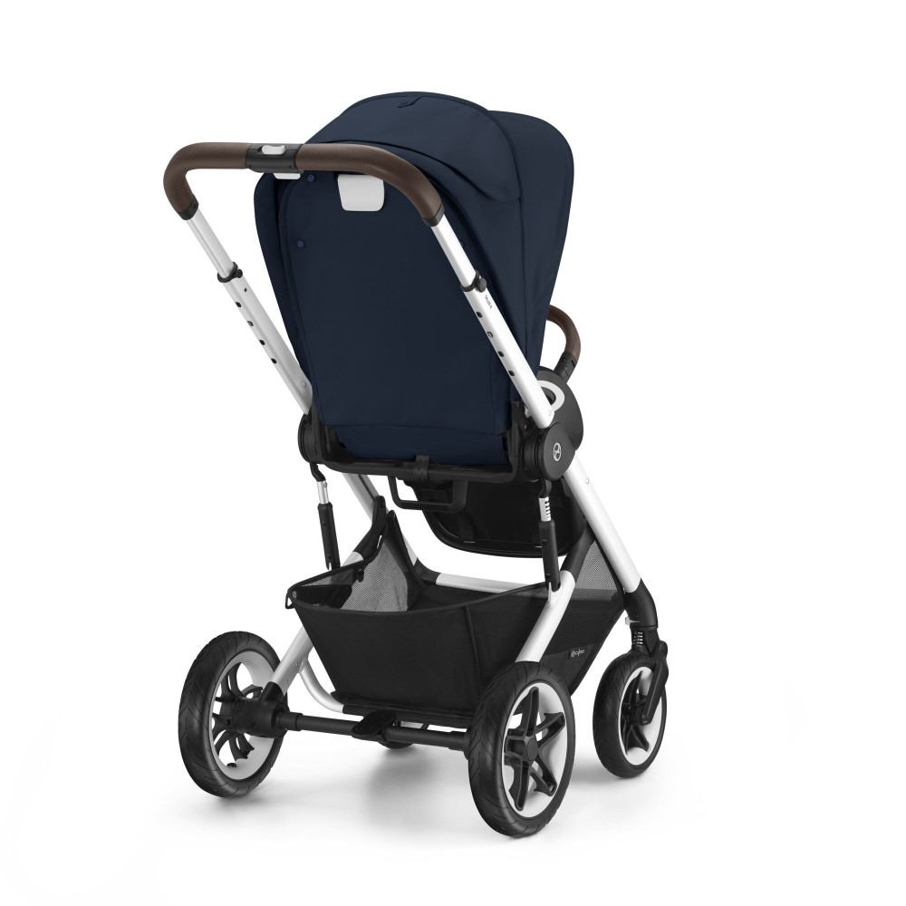 Прогулянкова коляска Cybex Talos S Lux 2023 Ocean Blue (Silver Frame)