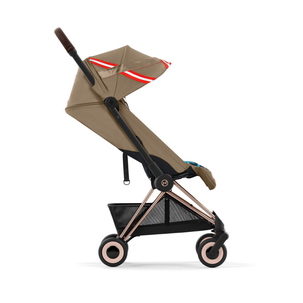 Cybex Coya - легка прогулянкова коляска для подорожей, ультракомпактний візок преміум (ручна поклажа), з колекції Design Collaborations by Karolina Kurkova • One Love