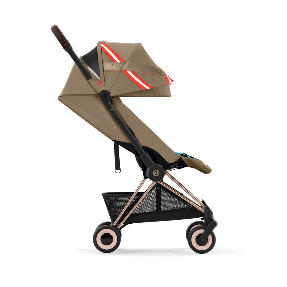 Cybex Coya - легка прогулянкова коляска для подорожей, ультракомпактний візок преміум (ручна поклажа), з колекції Design Collaborations by Karolina Kurkova • One Love