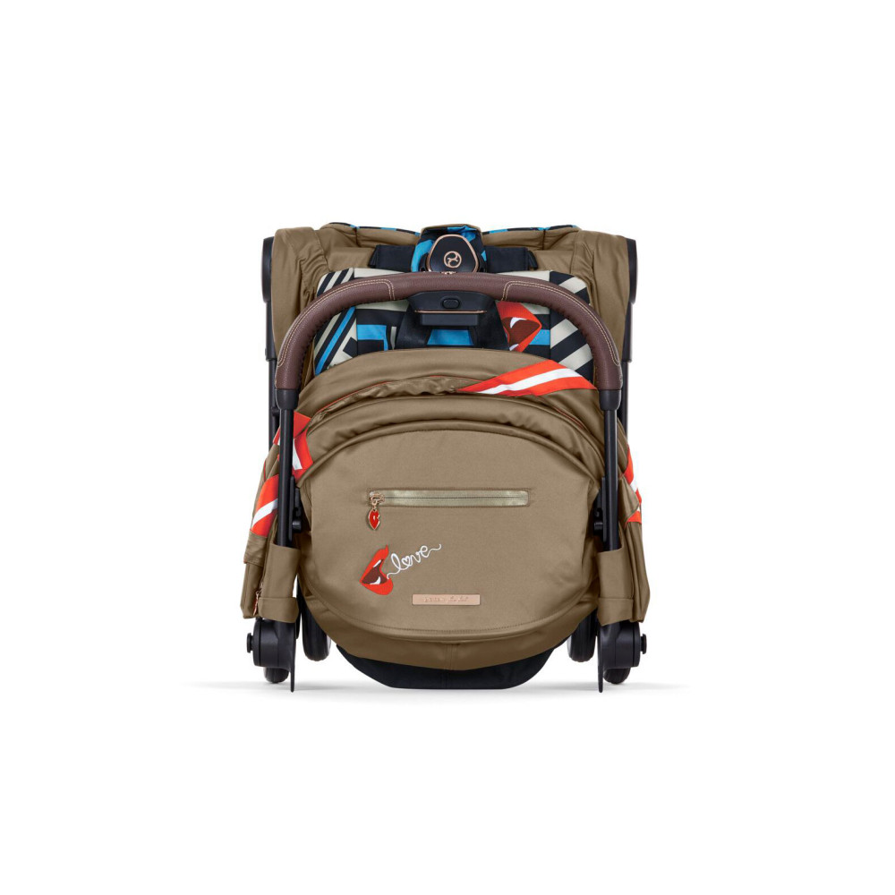 Cybex Coya - легка прогулянкова коляска для подорожей, ультракомпактний візок преміум (ручна поклажа), з колекції Design Collaborations by Karolina Kurkova • One Love
