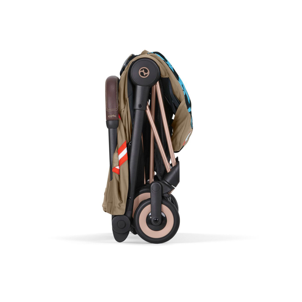 Cybex Coya - легка прогулянкова коляска для подорожей, ультракомпактний візок преміум (ручна поклажа), з колекції Design Collaborations by Karolina Kurkova • One Love