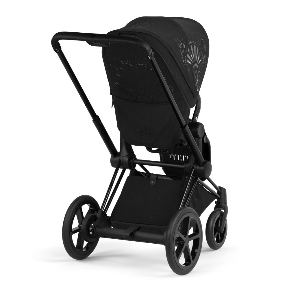 Cybex ePriam - стильная универсальная детская коляска с умной поддержкой на склонах, режимом качания и тихими электромоторами • La Parisienne