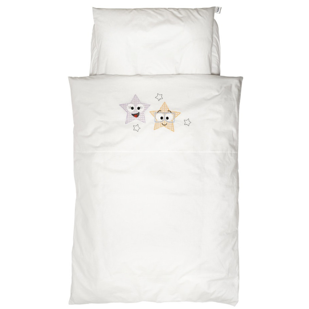 Сменная постель Twins Eco Stars, 3 эл. белый (3090-TS-01)