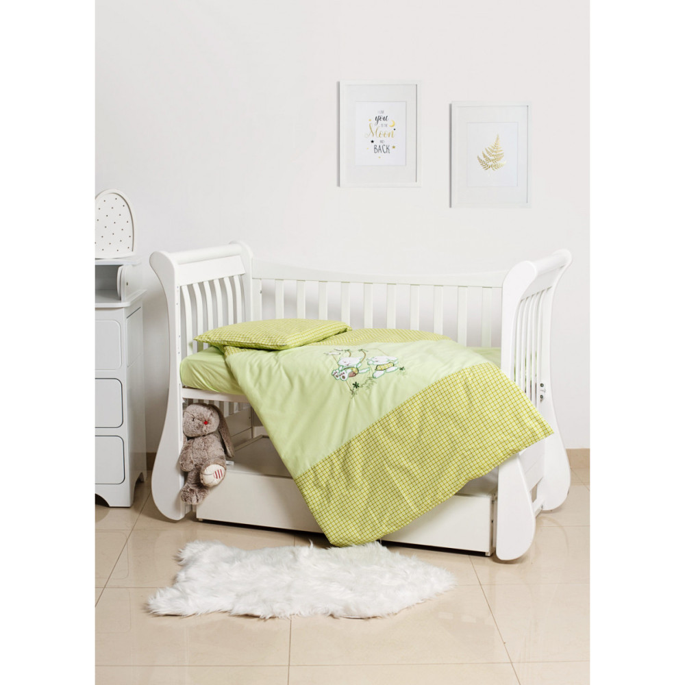 Змінна постіль Twins Limited Dog & cat green, 3 ел. зелений (3099-TL-005)