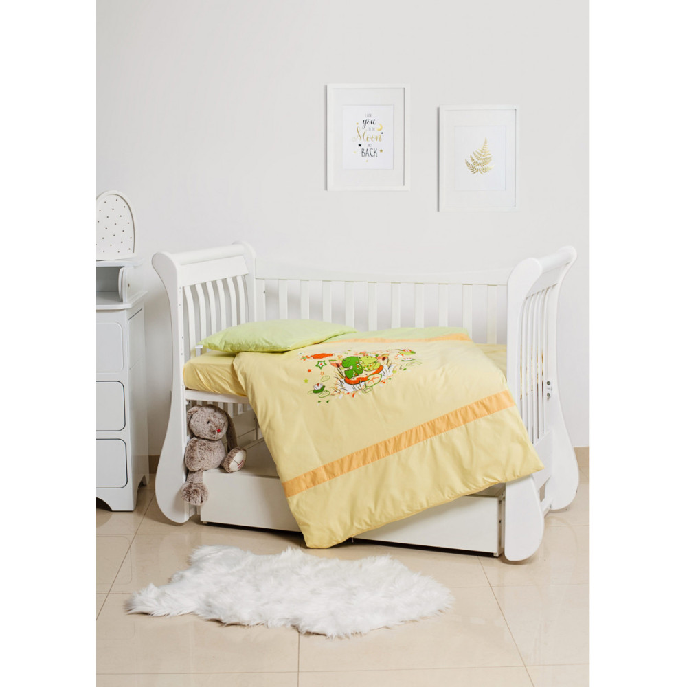 Змінна постіль Twins Limited Froggy, 3 ел. салатовий (3099-TL-014-06)