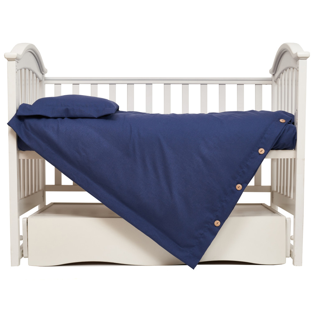 Сменная постель Twins Linen 3 эл. синий (3030-TL-09)
