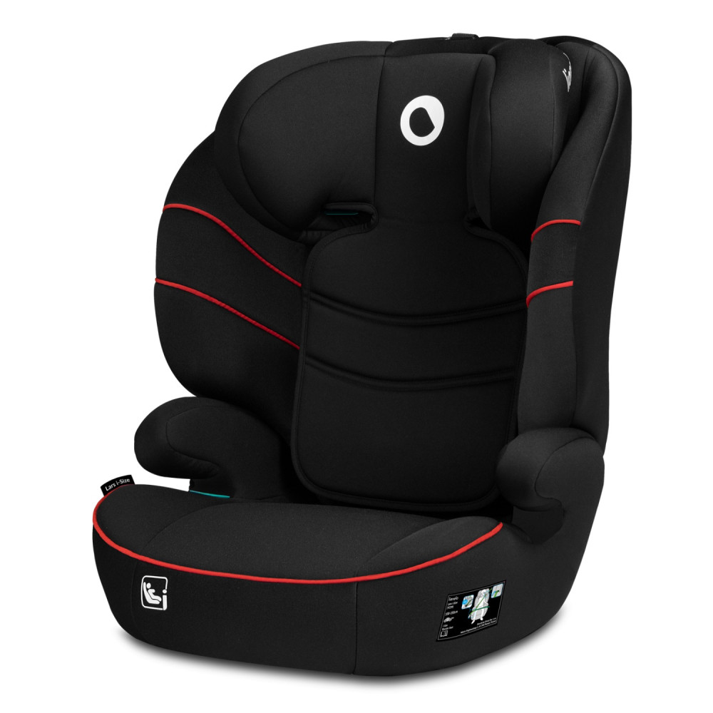 Автокресло Lionelo Lars i-Size Sporty Black Red